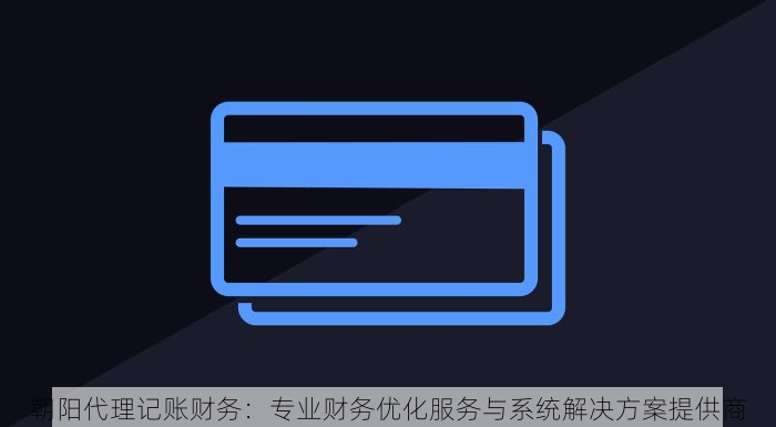朝阳代理记账财务：专业财务优化服务与系统解决方案提供商
