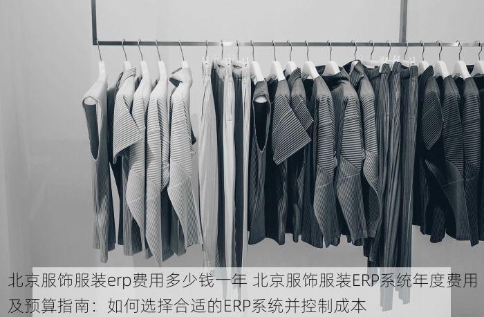 北京服饰服装erp费用多少钱一年 北京服饰服装ERP系统年度费用及预算指南：如何选择合适的ERP系统并控制成本