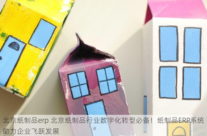 北京纸制品erp 北京纸制品行业数字化转型必备！纸制品ERP系统助力企业飞跃发展