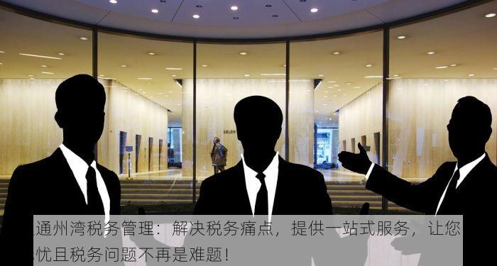 南通通州湾税务管理：解决税务痛点，提供一站式服务，让您的事业无忧且税务问题不再是难题！