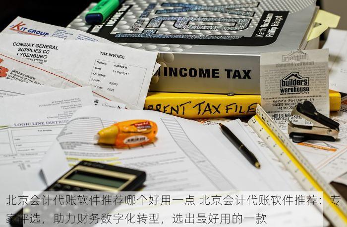 北京会计代账软件推荐哪个好用一点 北京会计代账软件推荐：专家评选，助力财务数字化转型，选出最好用的一款