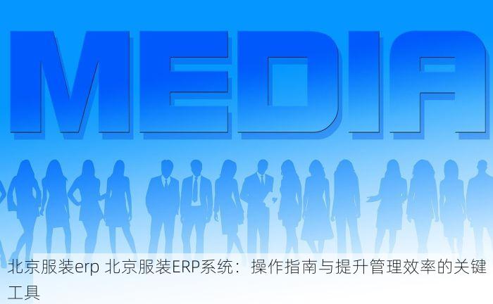 北京服装erp 北京服装ERP系统：操作指南与提升管理效率的关键工具