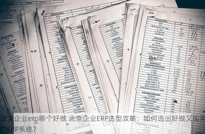 昌平服装企业系统erp 昌平服装企业ERP：效率与竞争力的飞跃 - ERP系统在服装行业的成功应用与趋势解析