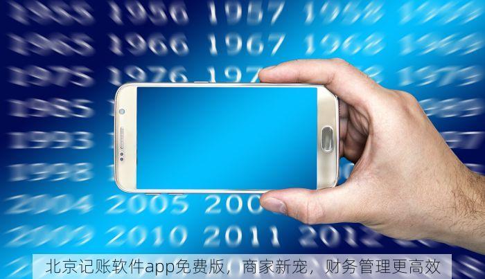 北京记账软件app免费版，商家新宠，财务管理更高效