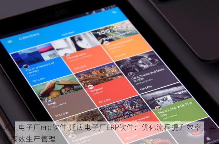 延庆电子厂erp软件 延庆电子厂ERP软件：优化流程提升效率，实现高效生产管理