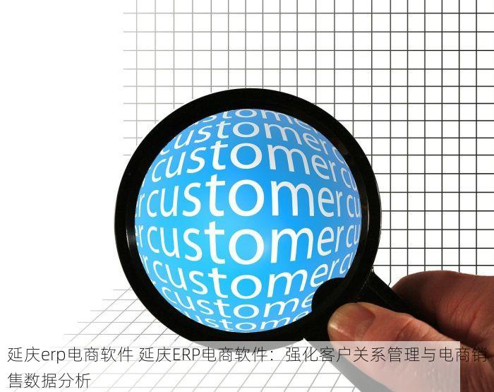 延庆erp电商软件 延庆ERP电商软件：强化客户关系管理与电商销售数据分析
