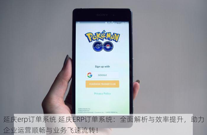延庆erp订单系统 延庆ERP订单系统：全面解析与效率提升，助力企业运营顺畅与业务飞速流转！