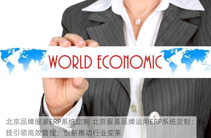 北京品牌服装ERP系统定制 北京服装品牌运用ERP系统定制：科技引领高效管理，创新推动行业变革