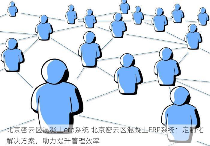 北京密云区混凝土erp系统 北京密云区混凝土ERP系统：定制化解决方案，助力提升管理效率