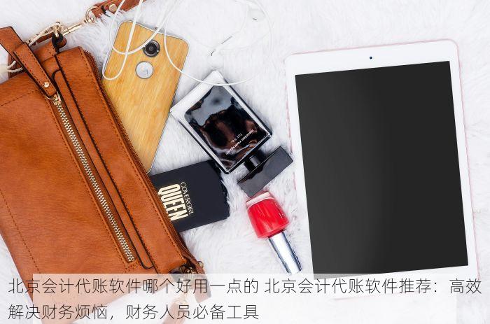 北京会计代账软件哪个好用一点的 北京会计代账软件推荐：高效解决财务烦恼，财务人员必备工具
