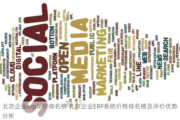 北京企业erp单价排名榜 北京企业ERP系统价格排名榜及评价优势分析