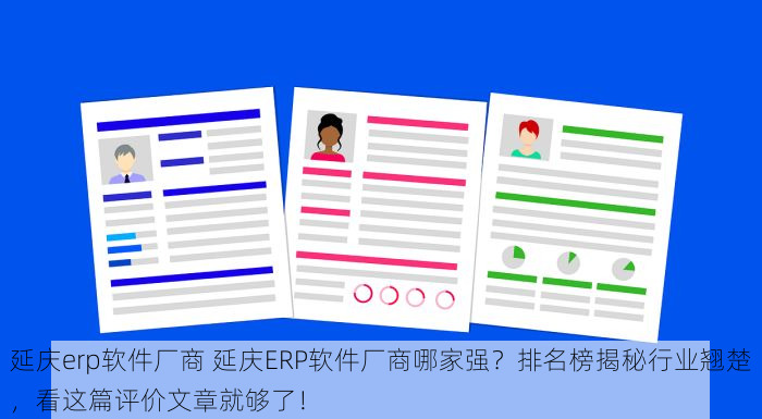 延庆erp软件厂商 延庆ERP软件厂商哪家强？排名榜揭秘行业翘楚，看这篇评价文章就够了！