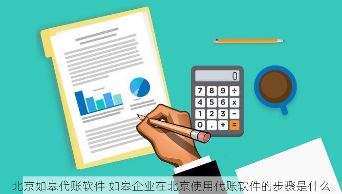 北京如皋代账软件 如皋企业在北京使用代账软件的步骤是什么