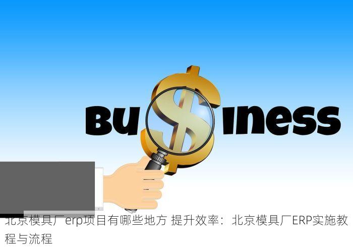北京模具厂erp项目有哪些地方 提升效率：北京模具厂ERP实施教程与流程