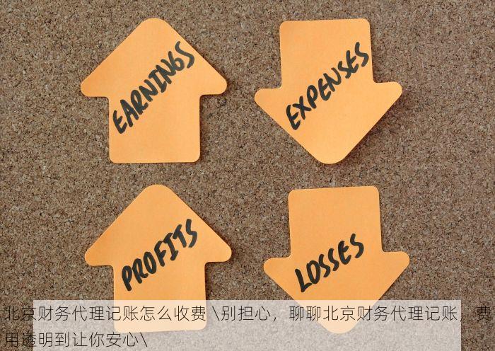 北京财务代理记账怎么收费 \别担心，聊聊北京财务代理记账，费用透明到让你安心\