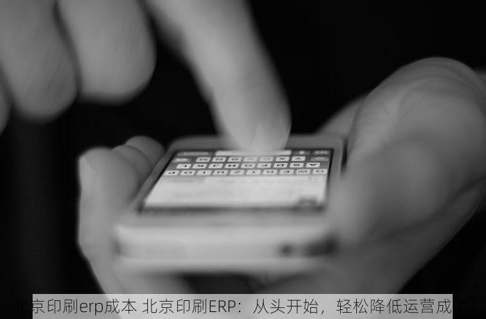 北京印刷erp成本 北京印刷ERP：从头开始，轻松降低运营成本！