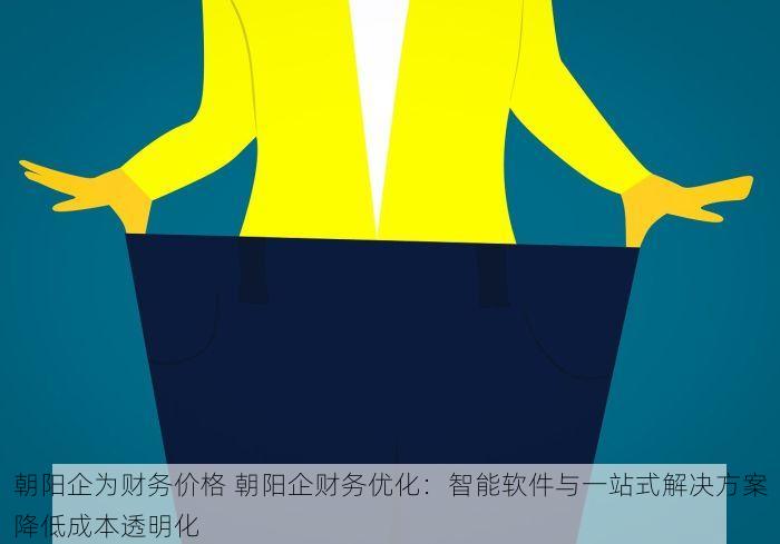 朝阳企为财务价格 朝阳企财务优化：智能软件与一站式解决方案降低成本透明化