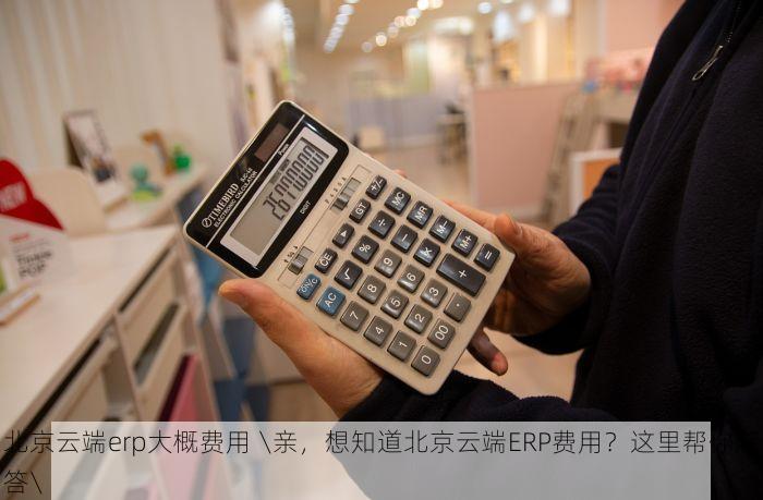 北京云端erp大概费用 \亲，想知道北京云端ERP费用？这里帮你解答\