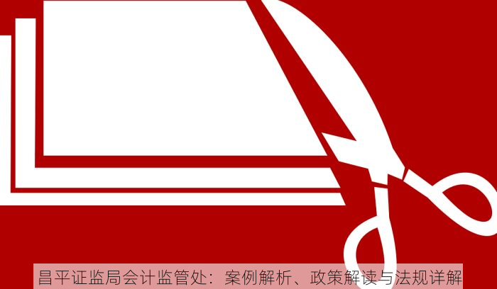昌平证监局会计监管处：案例解析、政策解读与法规详解