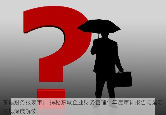 东城财务报表审计 揭秘东城企业财务管理：年度审计报告与最新法规深度解读