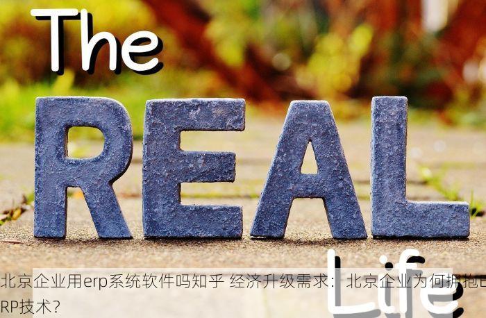北京企业用erp系统软件吗知乎 经济升级需求：北京企业为何拥抱ERP技术？