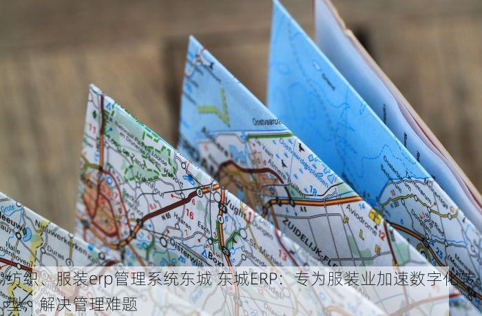 纺织、服装erp管理系统东城 东城ERP：专为服装业加速数字化转型，解决管理难题