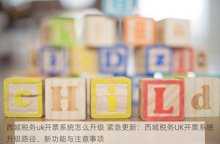 西城税务uk开票系统怎么升级 紧急更新：西城税务UK开票系统升级路径、新功能与注意事项