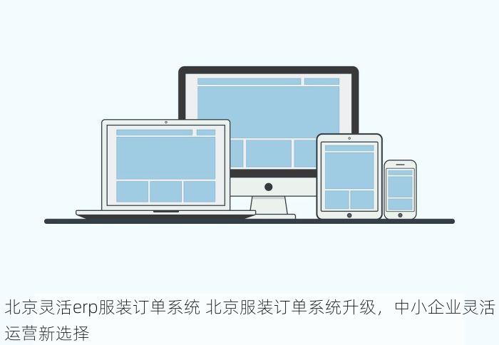 北京灵活erp服装订单系统 北京服装订单系统升级，中小企业灵活运营新选择