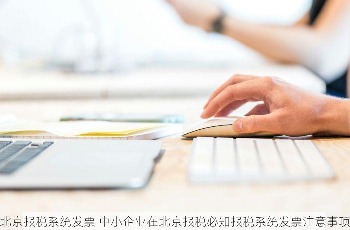 北京报税系统发票 中小企业在北京报税必知报税系统发票注意事项