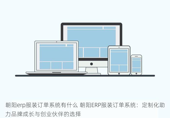 朝阳erp服装订单系统有什么 朝阳ERP服装订单系统：定制化助力品牌成长与创业伙伴的选择