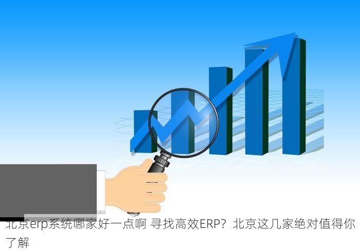 北京erp系统哪家好一点啊 寻找高效ERP？北京这几家绝对值得你了解