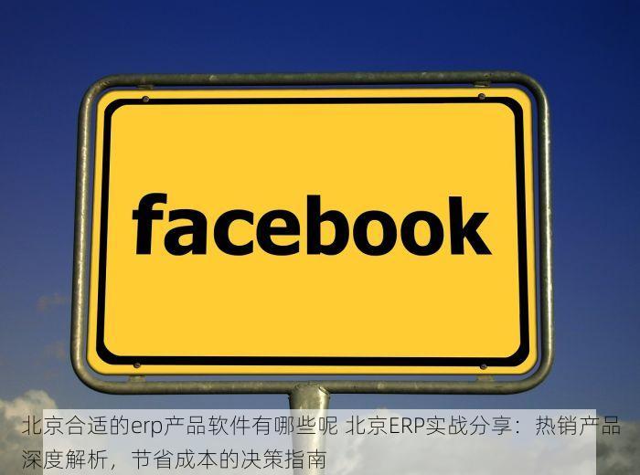 北京合适的erp产品软件有哪些呢 北京ERP实战分享：热销产品深度解析，节省成本的决策指南