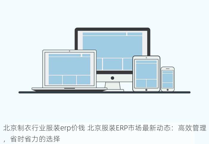 北京制衣行业服装erp价钱 北京服装ERP市场最新动态：高效管理，省时省力的选择