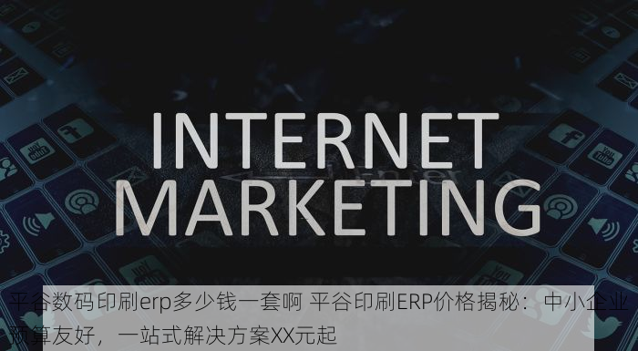 平谷数码印刷erp多少钱一套啊 平谷印刷ERP价格揭秘：中小企业预算友好，一站式解决方案XX元起