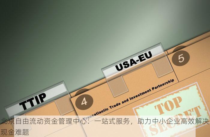 北京自由流动资金管理中心：一站式服务，助力中小企业高效解决现金难题