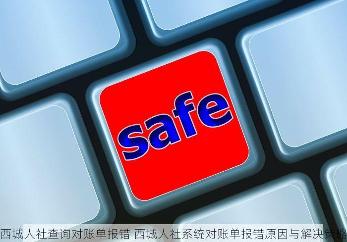 西城人社查询对账单报错 西城人社系统对账单报错原因与解决策略