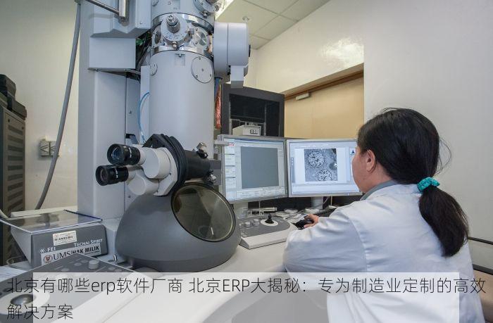 北京有哪些erp软件厂商 北京ERP大揭秘：专为制造业定制的高效解决方案