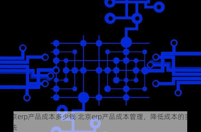 北京erp产品成本多少钱 北京erp产品成本管理，降低成本的实用方法