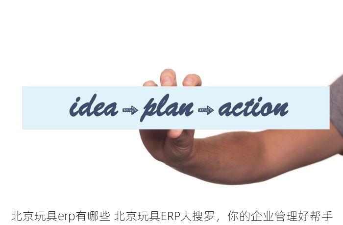 北京玩具erp有哪些 北京玩具ERP大搜罗，你的企业管理好帮手
