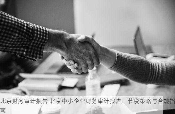 北京财务审计报告 北京中小企业财务审计报告：节税策略与合规指南