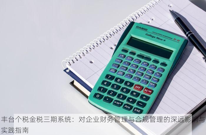 丰台个税金税三期系统：对企业财务管理与合规管理的深远影响与实践指南