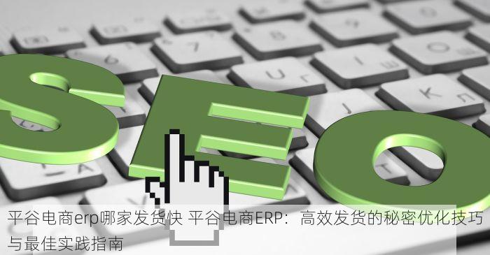 平谷电商erp哪家发货快 平谷电商ERP：高效发货的秘密优化技巧与最佳实践指南