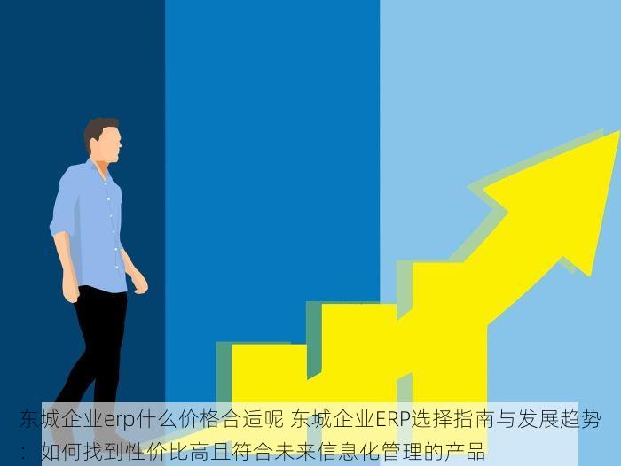 东城企业erp什么价格合适呢 东城企业ERP选择指南与发展趋势：如何找到性价比高且符合未来信息化管理的产品