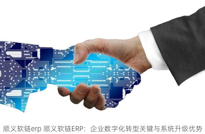 顺义软链erp 顺义软链ERP：企业数字化转型关键与系统升级优势