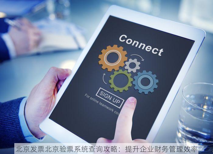 北京发票北京验票系统查询攻略：提升企业财务管理效率