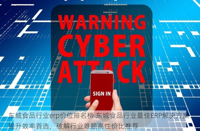 东城食品行业erp价位排名榜 东城食品行业最佳ERP解决方案：提升效率首选，破解行业难题高性价比推荐