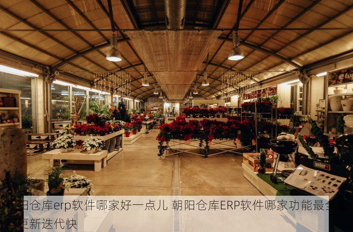 朝阳仓库erp软件哪家好一点儿 朝阳仓库ERP软件哪家功能最全面且更新迭代快