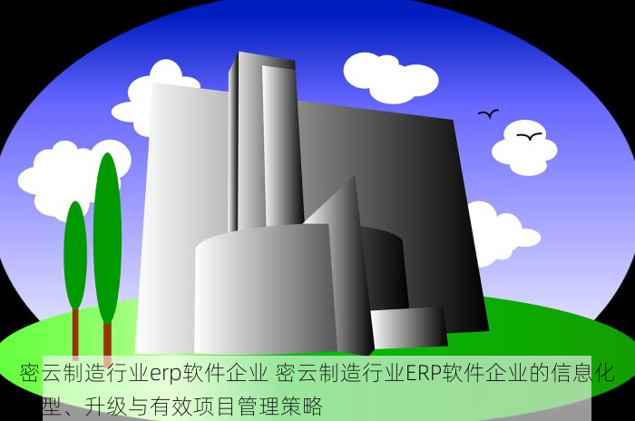 密云制造行业erp软件企业 密云制造行业ERP软件企业的信息化转型、升级与有效项目管理策略