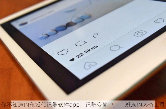 你不知道的东城代记账软件app：记账变简单，上班族的必备工具