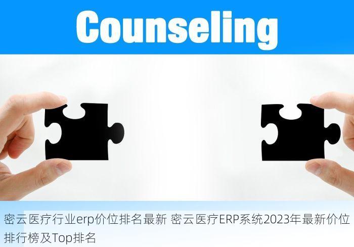 密云医疗行业erp价位排名最新 密云医疗ERP系统2023年最新价位排行榜及Top排名